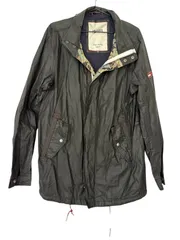 【一点物】】HILFIGER DENIM ヒルフィガーデニム ジャンパー ジャケット ブラック メンズ Mサイズ D3