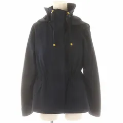 【jusglitty】ショートブルゾン　ナイロンジャケット　黒　SIZE1 ジャスグリッティー JUSGLITTY ショートブルゾン （紺