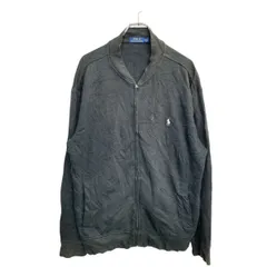 POLO RALPH LAUREN ジップアップ ジャケット Ｌサイズ ポロラルフローレン ブラック 古着卸 アメリカ仕入 t2411-4353