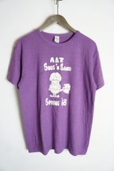 WAREHOUSE ウェアハウス 68 2ND HAND 4064 Tシャツ 半袖カットソー 日本製 M38-40 パープル 紫730P★2