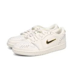 NIKE WMNS AIR JORDAN 1 LOW METHOD OF MAKE SAIL/METALLIC GOLD 23cm