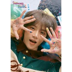 K-POP グッズ TXT トゥモロー バイ トゥギャザー ボムギュ BEOMGYU A4 サイズ ラミネート加工 ハングル 反切表つき 下敷き オリジナル 勉強