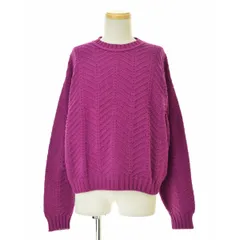 【L.L.BEAN】80s～ USA製 コットン長袖ニットセーター