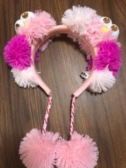 きら様オーダー フューシャピンクの羽バングル&フロート&リボンフロート きら様オーダー フューシャピンクの羽バングル&フロート&リボン