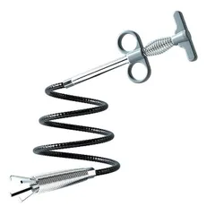 パイプ クリーナー ワイヤー スプリング パイプクリーナー ロング160cm トイレ つまり 解消 道具 お風呂 キッチン 浴室 トイレ 詰まり パイプ 掃除 排水管つまり