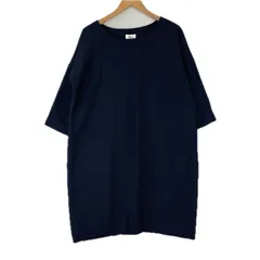 URBAN RESEARCH DOORS　アーバンリサーチドアーズ  七分袖ワンピース sizeOne/ネイビー