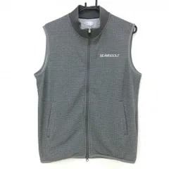 BEAMS GOLF グレー ベスト フード付き