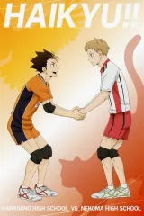 【中古】ポストカード 西谷夕＆夜久衛輔 ポストカード 「劇場版ハイキュー!! ゴミ捨て場の決戦 大ヒット御礼フェア」 グッズ購入特典