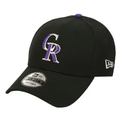 ニューエラ キャップ メジャーリーグ NEW ERA 9FORTY メンズ レディース 帽子 MLB 940 ベースボールキャップ コロラド・ロッキーズ ブラック