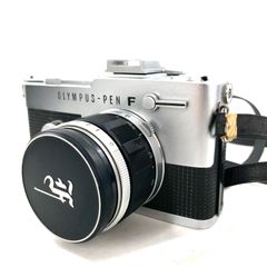 OLYMPUS オリンパス PEN F レンズ Olympus G.Zuiko Auto-S 1:1.4 f=40mm ブラック フィルム一眼レフ 空シャッター動作確認済み【OE-820】