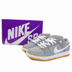 ナイキ エスビー NIKE SB スニーカー Dunk Low Pro ISO Orange Label Wolf Grey Gum ナイキ エスビー ダンク ロー プロ ISO スケートボード US8 26㎝ グレー DV5464 001のサムネイル