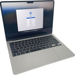 Apple MacBook Air(M2, 2022) 13.6インチ A2681 Apple M2 16GB SSD 256GB シルバー 充放電回数16回 ノートパソコン 動作確認済 【中古】 12505K153