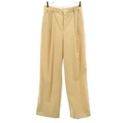 ZARA ザラ ロングパンツ XS ベージュ レディース 古着