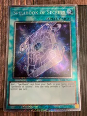 遊戯王　　EU版　英語版　グリモの魔導書　プラチナシークレットレア