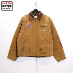 90s USA製 vintage Carhartt 裏地ブランケット デトロイト ダック ジャケット メンズ XLサイズ相当 ビッグサイズ オーバーサイズ