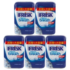 フリスク クリーンブレスボトル フレッシュミント 105g クラシエ 5個セット 賞味期限2027年7月のサムネイル