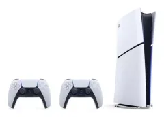 【中古】PS5ハード プレイステーション5本体(slimモデル) デジタル・エディション デュアルセンス ワイヤレスコントローラー ダブルパック [CFIJ-10019]