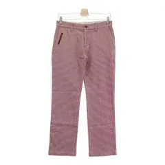 日本全国送料無料商品 特集 コットン混 ゾーイ ZOY サイズ：76 ストレッチパンツ 総柄 千鳥 ウエア