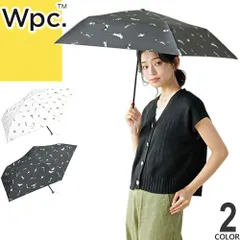wpc w.p.c 日傘 折りたたみ傘 傘 レディース 2025年春夏新作 沖昌之 アンブレにゃん 完全遮光 雨傘 晴雨兼用 軽量 丈夫 撥水 uvカット おしゃれ かわいい ブランド 紫外線対策 白 黒 ホワイト ブラック 801-OM009-102