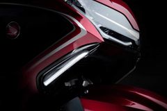 CIRO TWINART LED ライト付きベントトリム ゴールドウイング バイク用 ブラック 丨 78316