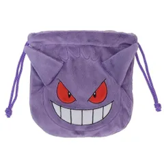 【メール便】ポケットモンスター 巾着袋 ぬいぐるみ巾着 ゲンガー ポケモン マルヨシ 小物入れ かわいい キャラクター グッズ