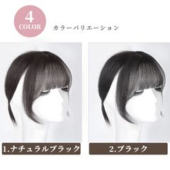 3D ファイバー 前髪付きウィッグ ナチュラルブラック  前髪ウィッグ 3dエアバング ウィッグ つむじ付き フレンチバング かつら 前髪 シースルーバング