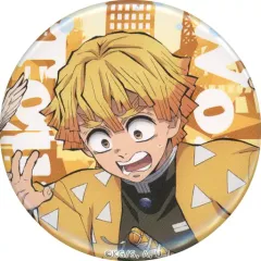 【中古】バッジ・ピンズ 我妻善逸 「ワールドツアー上映 鬼滅の刃 上弦集結、そして刀鍛冶の里へ ワールドツアー 描き下ろしイラスト ランダム57mm缶バッジ」 劇場グッズ