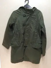 ジーナシス　ジーナシス グリーンコットンコート  ライナー付き サイズF