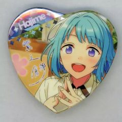 紫之創 心光印彩 ハート缶バッジ - メルカリ
