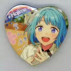 【中古】バッジ・ピンズ 紫之創 「あんさんぶるスターズ!! 宝石心晴 ハート型缶バッジ B」 中国限定