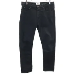アクネストゥディオズ ロングパンツ W31 黒 ACNE STUDIOS ボタンフライ ストレッチ メンズのサムネイル