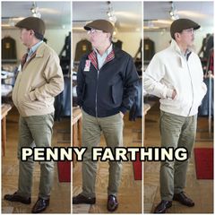 PENNY FARTHING（ペニーファーシング） クラシック ハリントンジャケット 　スイングトップ　イギリス製