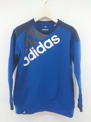 adidas キッズ 子供用 ロゴ トレーナー E 10026