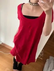 希少【ヴィヴィアンウエストウッド】ジャガード 3Dオーブ ロング ワンピース 赤 希少【ヴィヴィアンウエストウッド】ジャガード 3Dオーブ ロング