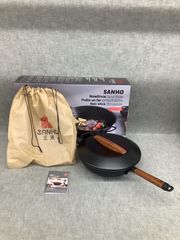 サンホ 鉄製深型 フライパン 32cm SANHO IH - メルカリ