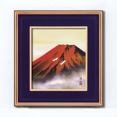 守家勤「招福富士」額装品 日本画 風景画 守家勤「招福富士」額装品 日本画 風景画 - メルカリ