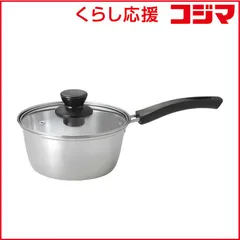 【 新品 未開封 】 カクセー ニルワーカ IH対応ステンレスレス片手鍋16cm [16cm /IH対応] NW-01 未使用 送料無料のサムネイル