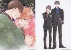 【中古】キャラカード 天王寺ミオ＆山本小鉄子イラスト ホログラム仕様A5イラストカード2枚セット 「GUSH de Noel 2023 マンガチャ」 E-2賞