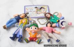 NINKU 忍空 フィギュア マスコット キーホルダー 全5種 風助 藍眺 橙次 黄純 理穂子 ヒロユキ