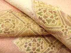 訪問着 セット 4点　a105B 正絹　単衣　スワトウ刺繍　七五三 スワトウ刺繍 訪問着 No.AA-1442-Sサイズのレンタル｜きもの365