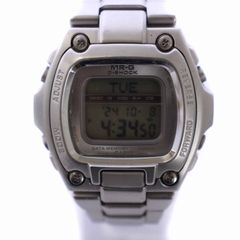 カシオ CASIO G-SHOCK 腕時計 デジタル クオーツ スクエア チタン シルバー MRG-210T /BM