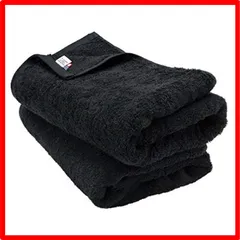 【匿名配送】4.ブラック（2枚セット） ブルーム 今治タオル 認定 レオン バスタオル 2枚セット ホテル仕様 サンホーキン綿 日本製 (ブラック)