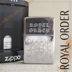 ROYAL ORDER ロイヤルオーダー その他アクセサリー ZIPPO ジッポ ライター シルバー系