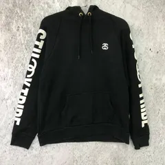 激レア】オールドステューシー センターロゴ プルオーバーパーカー