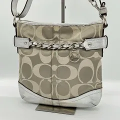 【良品】COACH シグネチャー ハンドバッグ 2way ショルダーバッグ