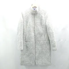 ◇ ⊇ Spoom. スプーム ジップアップ　ウール系 長袖 コート サイズ36 グレー レディース E  【1503060048986】