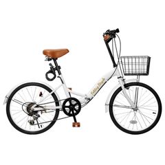 折りたたみ自転車 グレー オレンジサドル - メルカリ