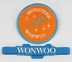 SEVENTEEN WONWOO ラバーバンド ワッペンセット - メルカリ