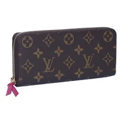 ルイヴィトン LOUIS VUITTON 長財布 モノグラム M60742 ポルトフォイユ・クレマンス フューシャ