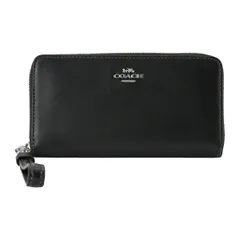 新品 コーチ COACH 長財布 ロング ジップアラウンド ウォレット ブラック
